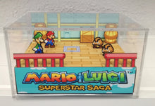 Load image into Gallery viewer, Mario &amp; Luigi Superstar Saga Flat Cubic Diorama