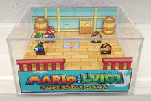 Load image into Gallery viewer, Mario &amp; Luigi Superstar Saga Flat Cubic Diorama