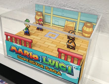 Load image into Gallery viewer, Mario &amp; Luigi Superstar Saga Flat Cubic Diorama