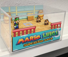 Load image into Gallery viewer, Mario &amp; Luigi Superstar Saga Flat Cubic Diorama