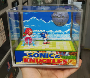 Sonic & Knuckles Cubic Diorama