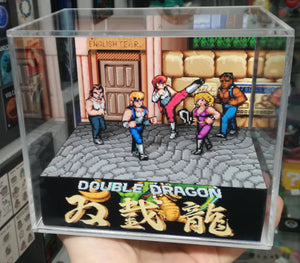 Double Dragon Arcade Cubic Diorama