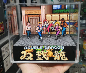 Double Dragon Arcade Cubic Diorama