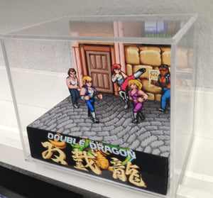 Double Dragon Arcade Cubic Diorama