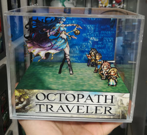 Octopath Traveler Cubic Diorama