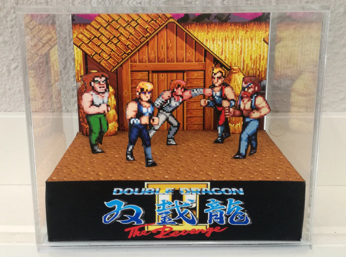 Double Dragon 2 Cubic Diorama