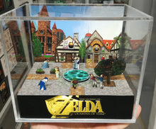 Load image into Gallery viewer, Zelda Ocarina of Time Market Cubic Diorama