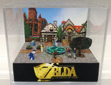 Load image into Gallery viewer, Zelda Ocarina of Time Market Cubic Diorama