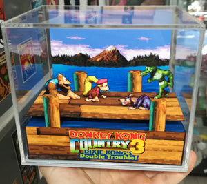 Donkey Kong Country 3 Cubic Diorama