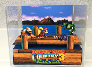 Donkey Kong Country 3 Cubic Diorama