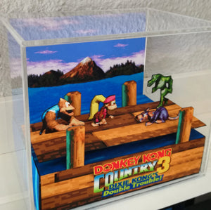 Donkey Kong Country 3 Cubic Diorama