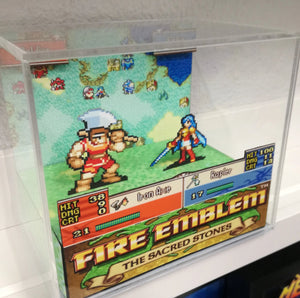 Fire Emblem the Sacred Stones Cubic Diorama