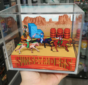 Sunset Riders Cubic Diorama