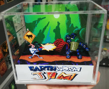 Load image into Gallery viewer, Earthworm Jim Cubic Diorama