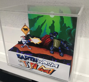 Earthworm Jim Cubic Diorama