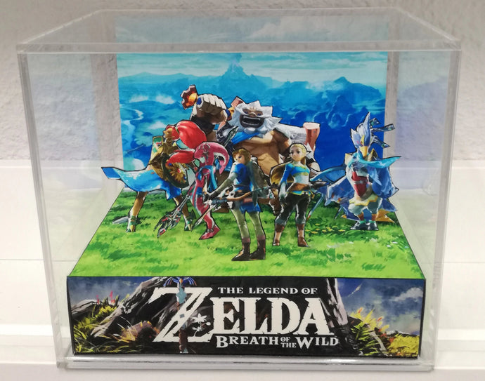 Zelda Breath of the Wild Cubic Diorama