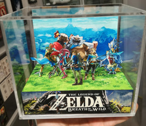 Zelda Breath of the Wild Cubic Diorama