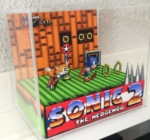 Sonic 2 Cubic Diorama