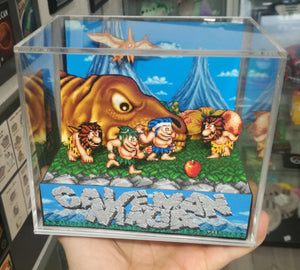 Caveman Ninja: Joe & Mac Cubic Diorama