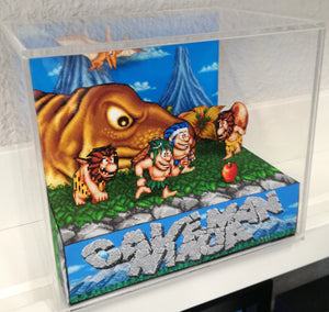 Caveman Ninja: Joe & Mac Cubic Diorama