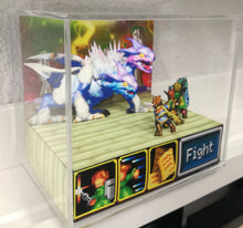 Load image into Gallery viewer, Golden Sun Fusion Dragon Cubic Diorama