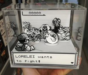 Pokemon Elite Four Cubic Diorama