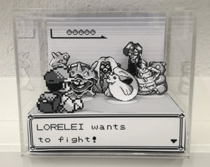 Pokemon Elite Four Cubic Diorama