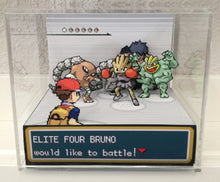 Load image into Gallery viewer, Pokemon Fire Red/ Leaf Green Elite Four Cubic Diorama