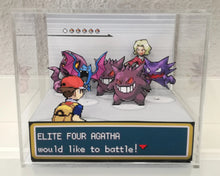 Load image into Gallery viewer, Pokemon Fire Red/ Leaf Green Elite Four Cubic Diorama