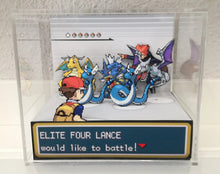 Load image into Gallery viewer, Pokemon Fire Red/ Leaf Green Elite Four Cubic Diorama