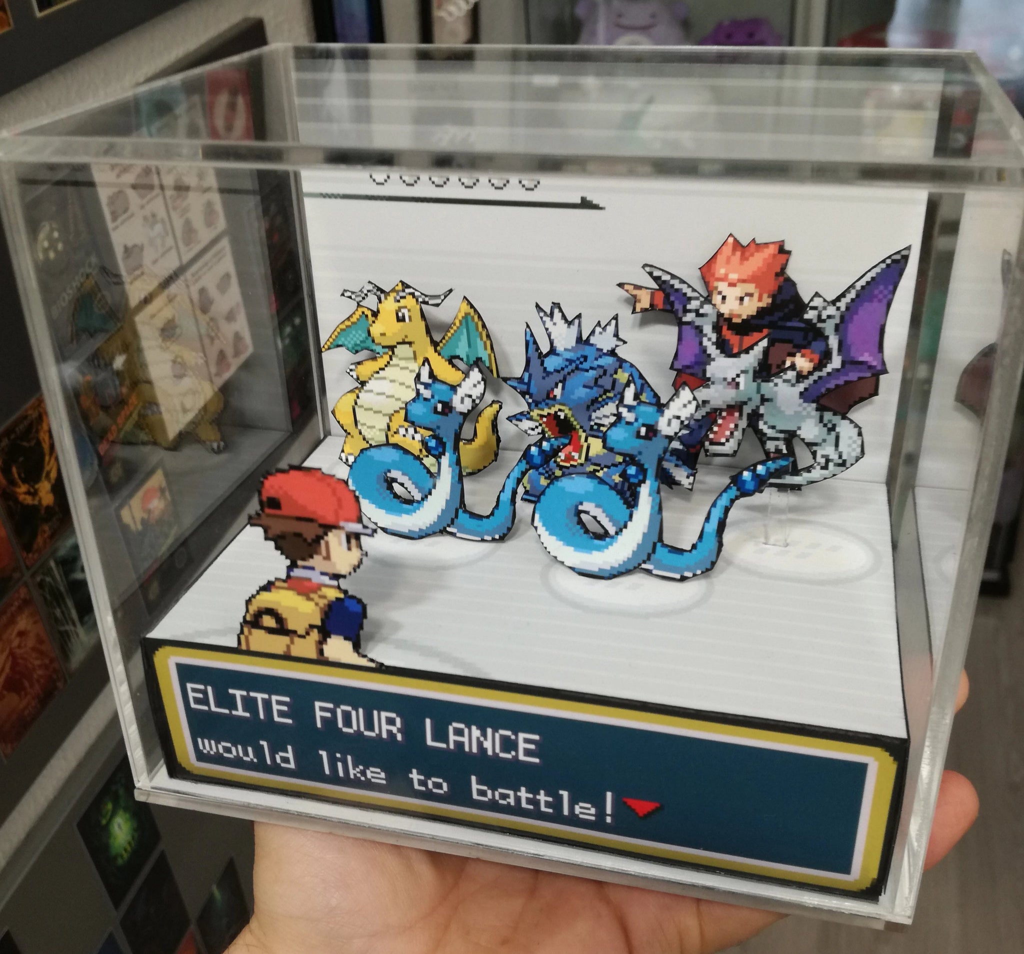 Pokemon Fire Red/ Leaf Green Elite Four Cubic Diorama – ARTS-MD