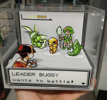 Load image into Gallery viewer, Pokemon Silver/Gold Gym Leaders Cubic Diorama