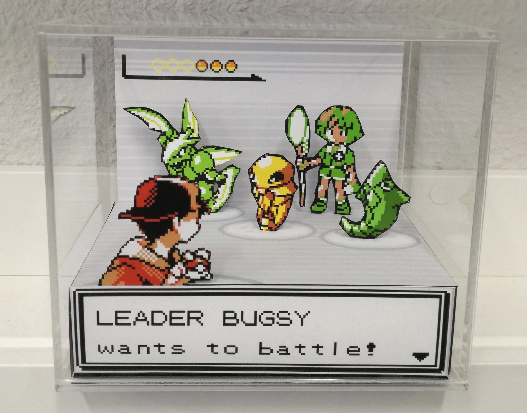 Pokemon Fire Red Eevee Cubic Diorama – ARTS-MD