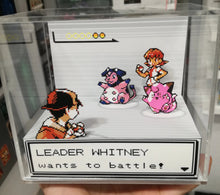 Load image into Gallery viewer, Pokemon Silver/Gold Gym Leaders Cubic Diorama