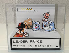 Load image into Gallery viewer, Pokemon Silver/Gold Gym Leaders Cubic Diorama