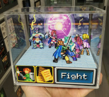 Load image into Gallery viewer, Golden Sun 2 Karst and Agatio Battle Cubic Diorama