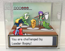 Load image into Gallery viewer, Pokemon Soul Silver/Heart Gold Gym Leaders Cubic Diorama