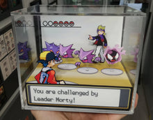 Load image into Gallery viewer, Pokemon Soul Silver/Heart Gold Gym Leaders Cubic Diorama