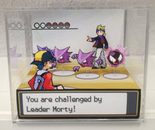 Load image into Gallery viewer, Pokemon Soul Silver/Heart Gold Gym Leaders Cubic Diorama