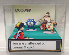 Load image into Gallery viewer, Pokemon Soul Silver/Heart Gold Gym Leaders Cubic Diorama