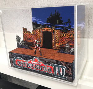 Super Castlevania IV Intro Cubic Diorama