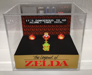 Zelda NES Cubic Diorama