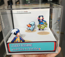 Load image into Gallery viewer, Pokemon Ruby/Sapphire Gym Leaders Cubic Diorama