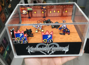 Kingdom Hearts Chain of Memories Flat Cubic Diorama