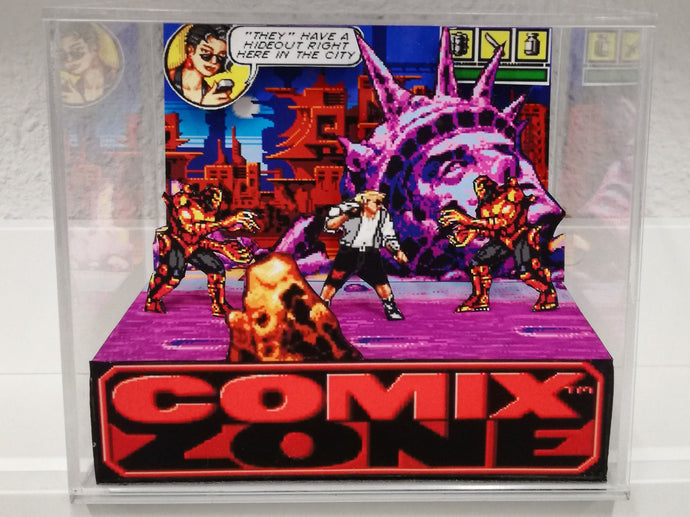 Comix Zone Cubic Diorama