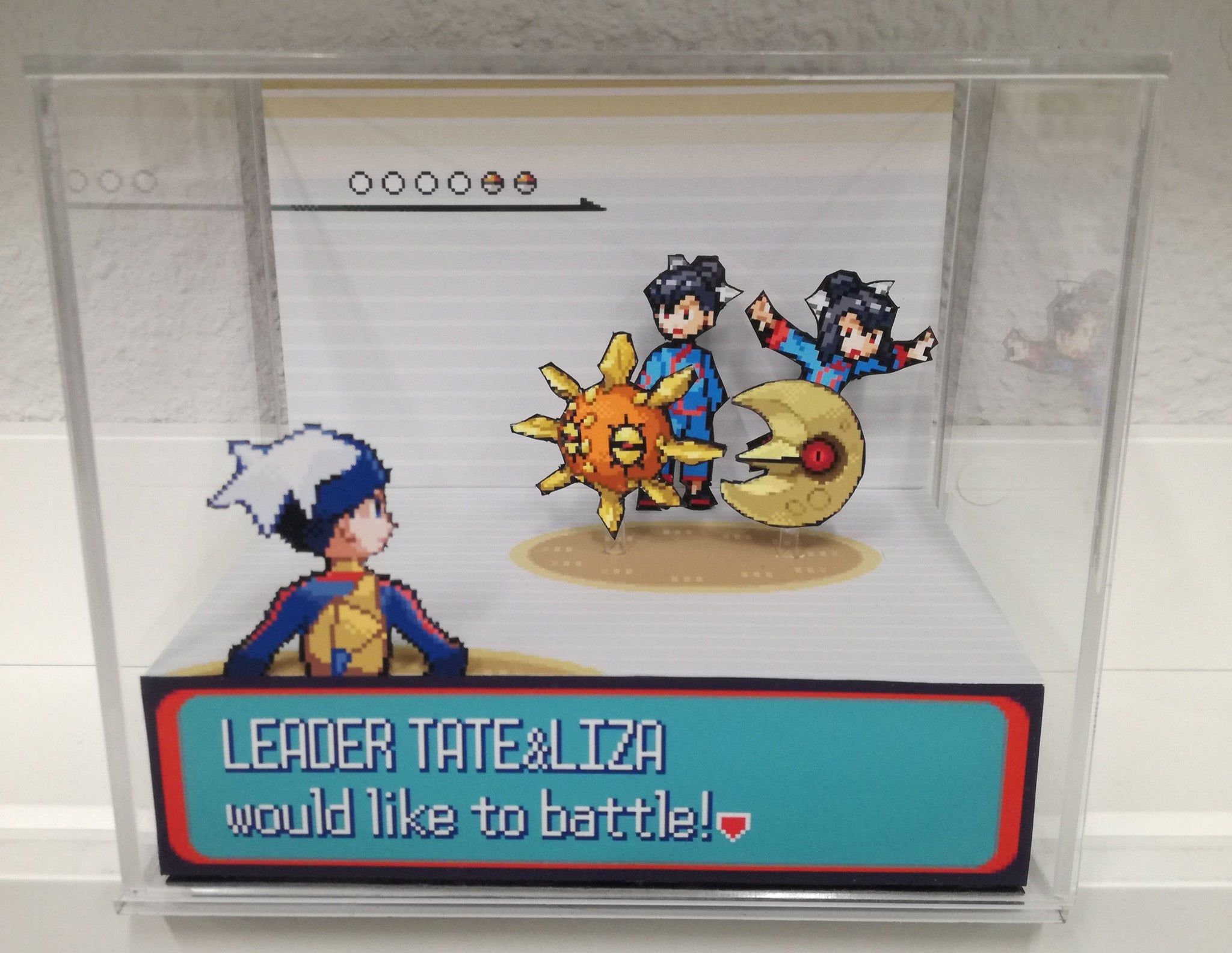 Pokemon Soul Silver/Heart Gold Gym Leaders Cubic Diorama – ARTS-MD