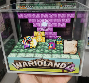 Wario Land 4 Cubic Diorama