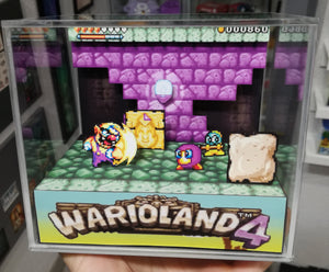 Wario Land 4 Cubic Diorama