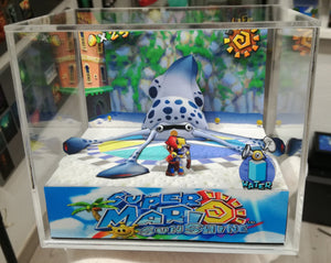 Super Mario Sunshine Cubic Diorama