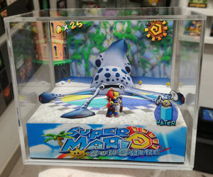 Super Mario Sunshine Cubic Diorama